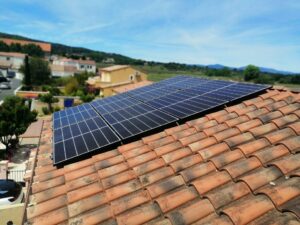 Installation de panneaux photovoltaïques 3kWc - août 2020- 34570 MONTARNAUD - 8 panneaux Q-CELLS et micro-onduleurs IQ7+ |installateur solaire Libow